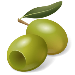 Fruit Olive Green icon
