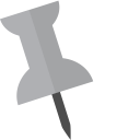 Marker-1-PushPin-Grey icon