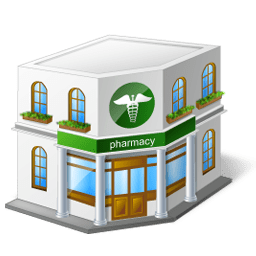 pharmacy building clip art