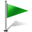 Flag1RightGreen 2 icon
