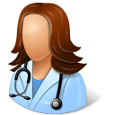 People-Doctor-Female icon