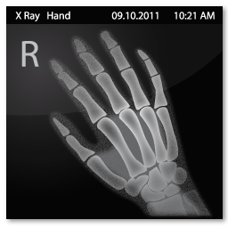 Documents X Ray Hand icon