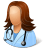 People-Doctor-Female icon
