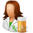 People-Pharmacist-Female icon