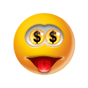 Emoticon-Money icon