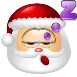 Santa Claus Sleep icon