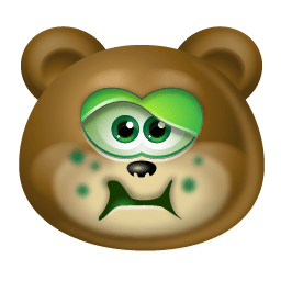 Teddy Bear Sick icon
