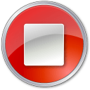 Stop-Normal-Red icon