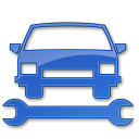 Car Repair Blue 2 icon