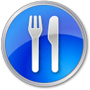 Restaurant Blue icon