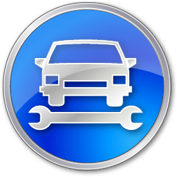 Car Repair Blue icon