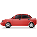 Car-Left-Red icon