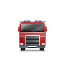 Fire-Truck-Front-Red icon