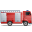 Fire Truck Right Red icon