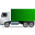 Truck Left Green icon