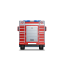 Fire Truck Back Red icon