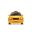 Taxi Front Yellow icon