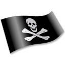 Pirates Jolly Roger Flag 2 icon