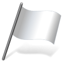 Solid-Color-White-Flag-3 icon