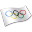 International Olympic Committee Flag 2 icon