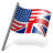 English Language Flag 3 icon