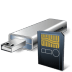 USB-Flash-Card-With-Card-Reader icon