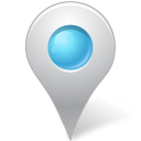 Map Marker Marker Inside Azure icon