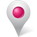 Map Marker Marker Inside Pink icon