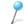 Map-Marker-Ball-Right-Azure icon