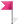 Map Marker Flag 4 Left Pink icon