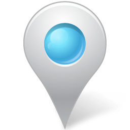 Map Marker Marker Inside Azure icon