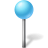 Map-Marker-Ball-Azure icon