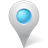 Map-Marker-Marker-Inside-Azure icon