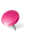 Map-Marker-Drawing-Pin-Left-Pink icon