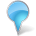 Map-Marker-Bubble-Azure icon