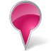 Map-Marker-Bubble-Pink icon