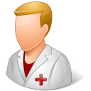 Medical-Nurse-Male-Light icon