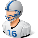 Sport Football Player Male Light icon
