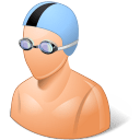 Sport-Swimmer-Male-Light icon