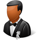 Wedding Groom Dark icon