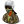 Occupations Pilot Military Female Dark icon