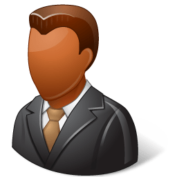 Office Client Male Dark icon