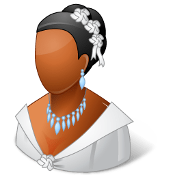 Wedding Bride Dark icon