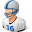 Sport Football Player Male Light icon