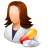 Medical-Pharmacist-Female-Light icon