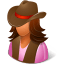 Historical Cowgirl icon