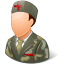 Medical Army Nurse Male Light icon