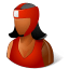 Sport Boxer Female Dark icon