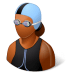 Sport-Swimmer-Female-Dark icon
