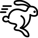 Animals-Running-Rabbit icon